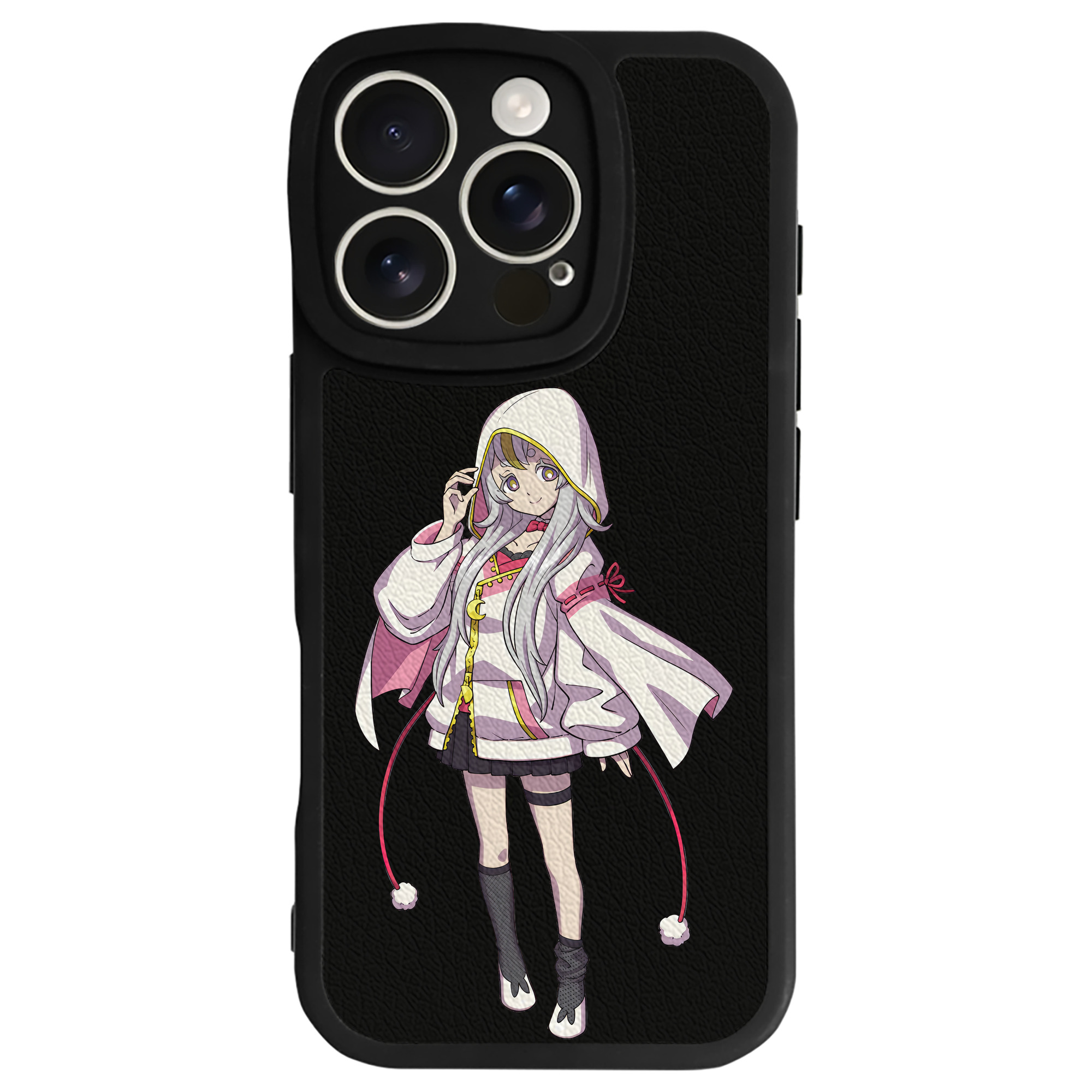 （画像用） 妖怪ウォッチ Yo-kai Watch 【iPhone 16シリーズ対応】シリコンスマホケース（レザー調） 材質：シリコン